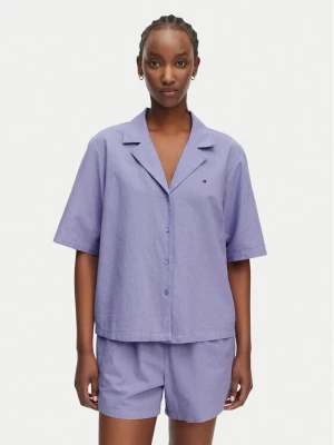 Tommy Hilfiger Piżama UW0UW06505 Fioletowy jasny Regular Fit
