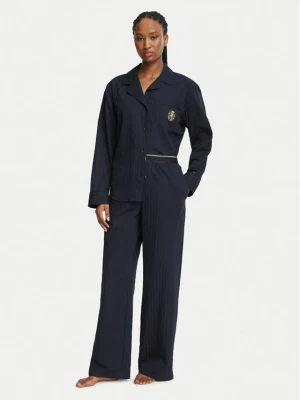 Tommy Hilfiger Piżama UW0UW06693 Granatowy Relaxed Fit