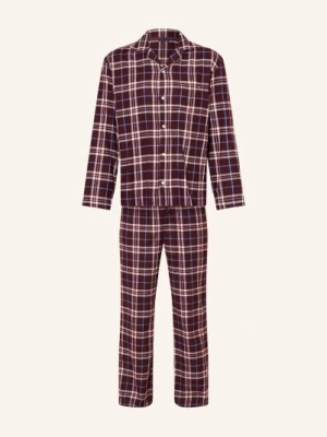 Tommy Hilfiger Piżama Z Flaneli rot