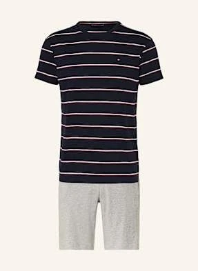 Tommy Hilfiger Piżama Z Szortami blau