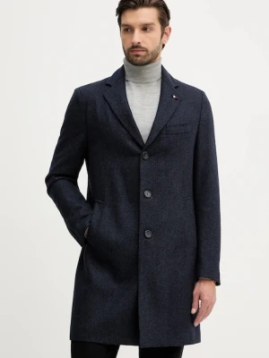 Tommy Hilfiger płaszcz kolor granatowy FSTHL4064.FSTH604