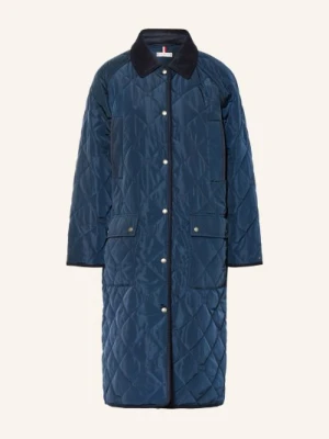 Tommy Hilfiger Płaszcz Pikowany blau