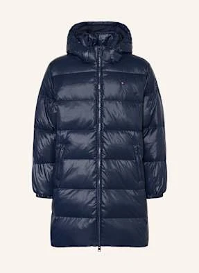 Tommy Hilfiger Płaszcz Puchowy blau