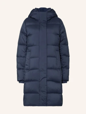 Tommy Hilfiger Płaszcz Puchowy blau GRANATOWY
