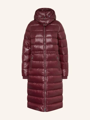 Tommy Hilfiger Płaszcz Puchowy Z Odpinanym Kapturem rot