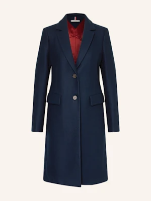 Tommy Hilfiger Płaszcz Wełniany blau