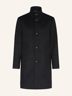 Tommy Hilfiger Płaszcz Wełniany schwarz