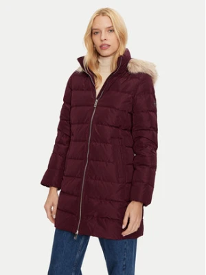 Tommy Hilfiger Płaszcz zimowy Heritage WW0WW43234 Bordowy Regular Fit