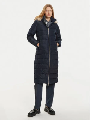 Tommy Hilfiger Płaszcz zimowy Heritage WW0WW43601 Granatowy Regular Fit