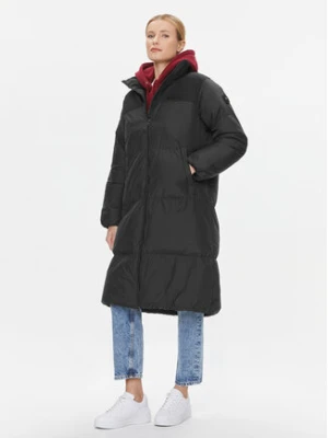 Tommy Hilfiger Płaszcz zimowy New York WW0WW39749 Czarny Relaxed Fit