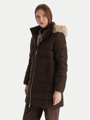 Tommy Hilfiger Kurtka puchowa WW0WW47540 Brązowy Slim Fit