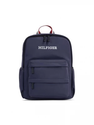 Tommy Hilfiger Plecak Corporate Hilfiger Backpack Plus AU0AU01722 Granatowy
