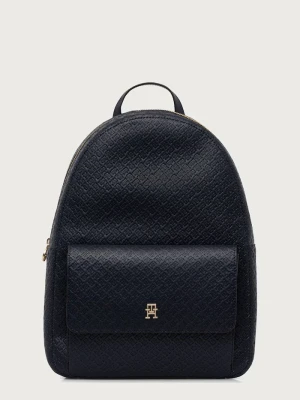 Tommy Hilfiger plecak damski z imitacji skóry granatowy