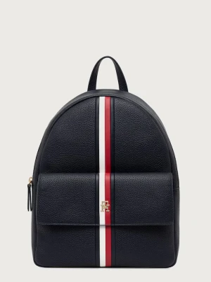 Tommy Hilfiger plecak damski z imitacji skóry granatowy