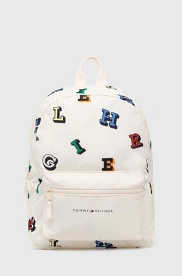 Tommy Hilfiger plecak dziecięcy kolor biały duży wzorzysty