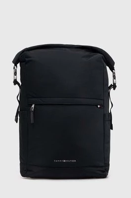 Tommy Hilfiger plecak męski kolor czarny duży gładki AM0AM12221