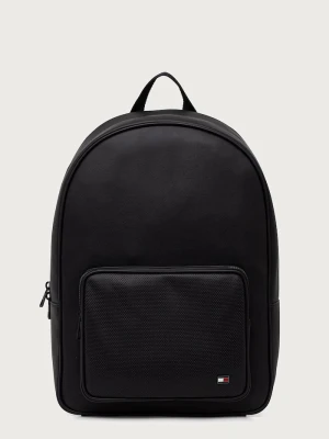 Tommy Hilfiger plecak męski z imitacji skóry czarny