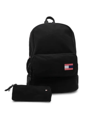 Tommy Hilfiger Plecak + piórnik BIG FLAG SET