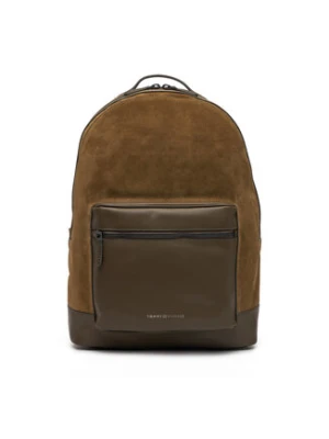 Tommy Hilfiger Plecak Th Casual Suede Backpack AM0AM13229 Zielony