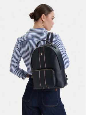 Tommy Hilfiger Plecak Th Daily Backpack Corp AW0AW18851 Granatowy