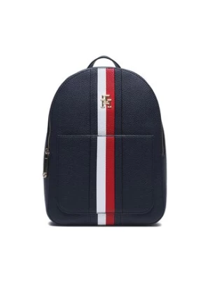 Tommy Hilfiger Plecak Th Emblem Backpack Corp AW0AW14216 Granatowy