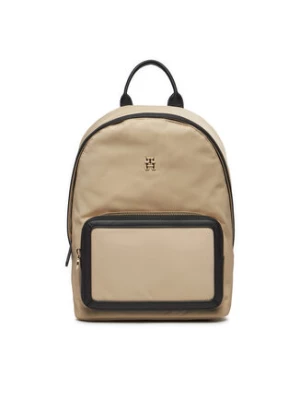 Tommy Hilfiger Plecak Th Essential S Backpack Cb AW0AW15711 Beżowy
