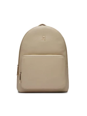 Tommy Hilfiger Plecak Th Essential Sc Backpack AW0AW15719 Beżowy
