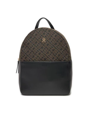 Tommy Hilfiger Plecak Th Jacquard Backpack AW0AW17074 Czarny