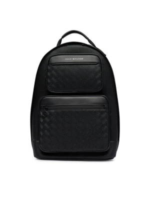Tommy Hilfiger Plecak Th Modern Monogram Backpack AM0AM14683 Czarny