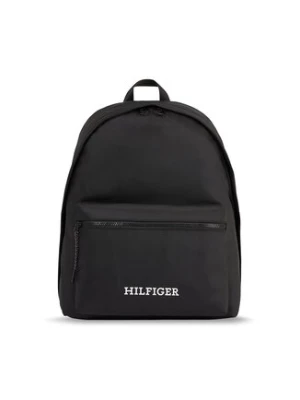 Tommy Hilfiger Plecak Th Monotype Dome Backpack AM0AM12112 Czarny