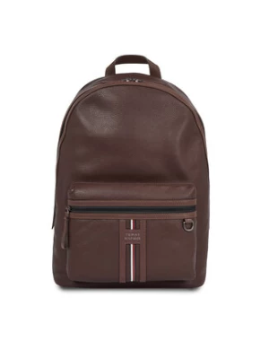 Tommy Hilfiger Plecak Th Premium Leather Backpack AM0AM12224 Brązowy