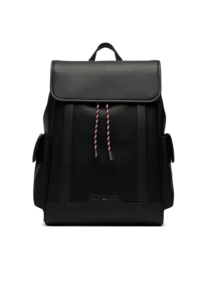 Tommy Hilfiger Plecak Th Texture Backpack AM0AM14678 Czarny