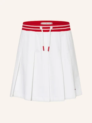Tommy Hilfiger Plisowana Spódnica weiss