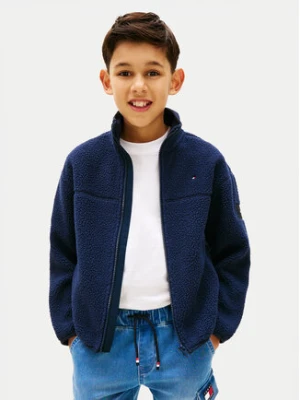 Tommy Hilfiger Polar KS0KS00739 Granatowy Regular Fit