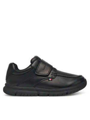 Tommy Hilfiger Półbuty Low Cut Velcro Shoe T3B4-33176-1355 S Czarny