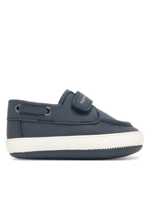 Tommy Hilfiger Półbuty Low Cut Velcro T0B9-34331-0700 Granatowy
