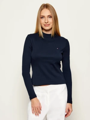 Tommy Hilfiger Półgolf | Slim Fit granatowy