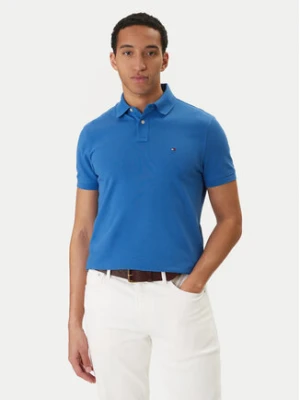 Tommy Hilfiger Polo 1985 MW0MW17770 Niebieski Regular Fit