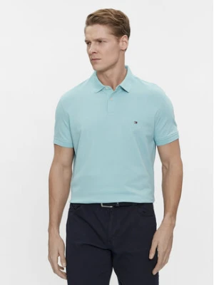 Tommy Hilfiger Polo 1985 MW0MW17770 Niebieski Regular Fit