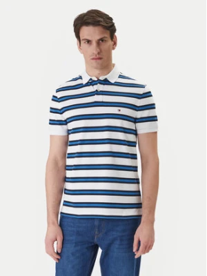 Tommy Hilfiger Polo 1985 MW0MW17770 Niebieski Regular Fit