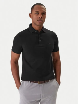 Tommy Hilfiger Polo 1985 MW0MW17771 Czarny Slim Fit