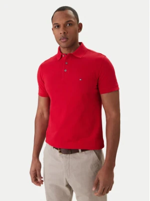 Tommy Hilfiger Polo 1985 MW0MW17771 Czerwony Slim Fit