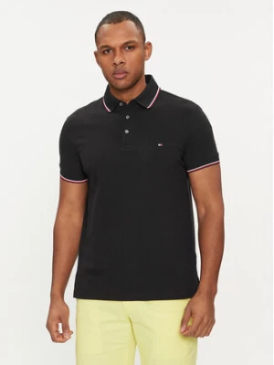 Tommy Hilfiger Polo 1985 MW0MW30750 Czarny Slim Fit