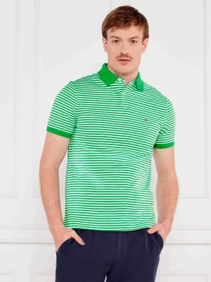 Tommy Hilfiger Polo 1985 | Regular Fit | stretch zielony