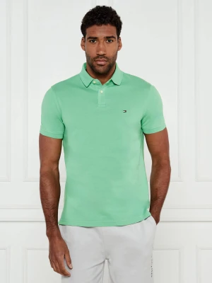 Tommy Hilfiger Polo 1985 | Regular Fit | stretch zielony