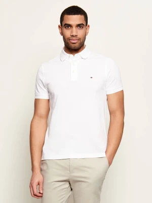 Tommy Hilfiger Polo 1985 | Slim Fit | pique biały