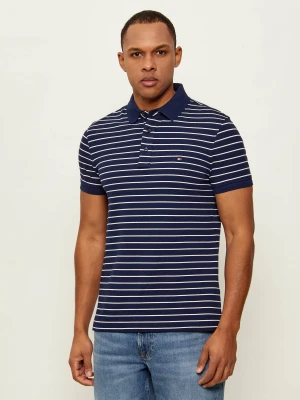 Tommy Hilfiger Polo 1985 | Slim Fit | pique granatowy