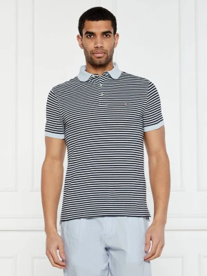 Tommy Hilfiger Polo 1985 | Slim Fit | pique błękitny