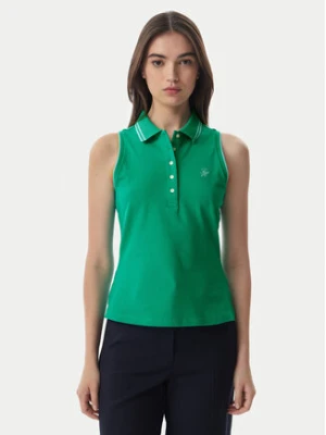 Tommy Hilfiger Polo 1985 WW0WW49561 Zielony Slim Fit