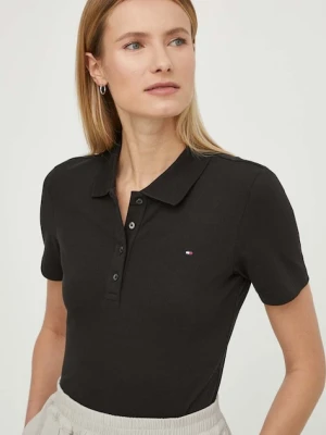 Tommy Hilfiger polo czarny